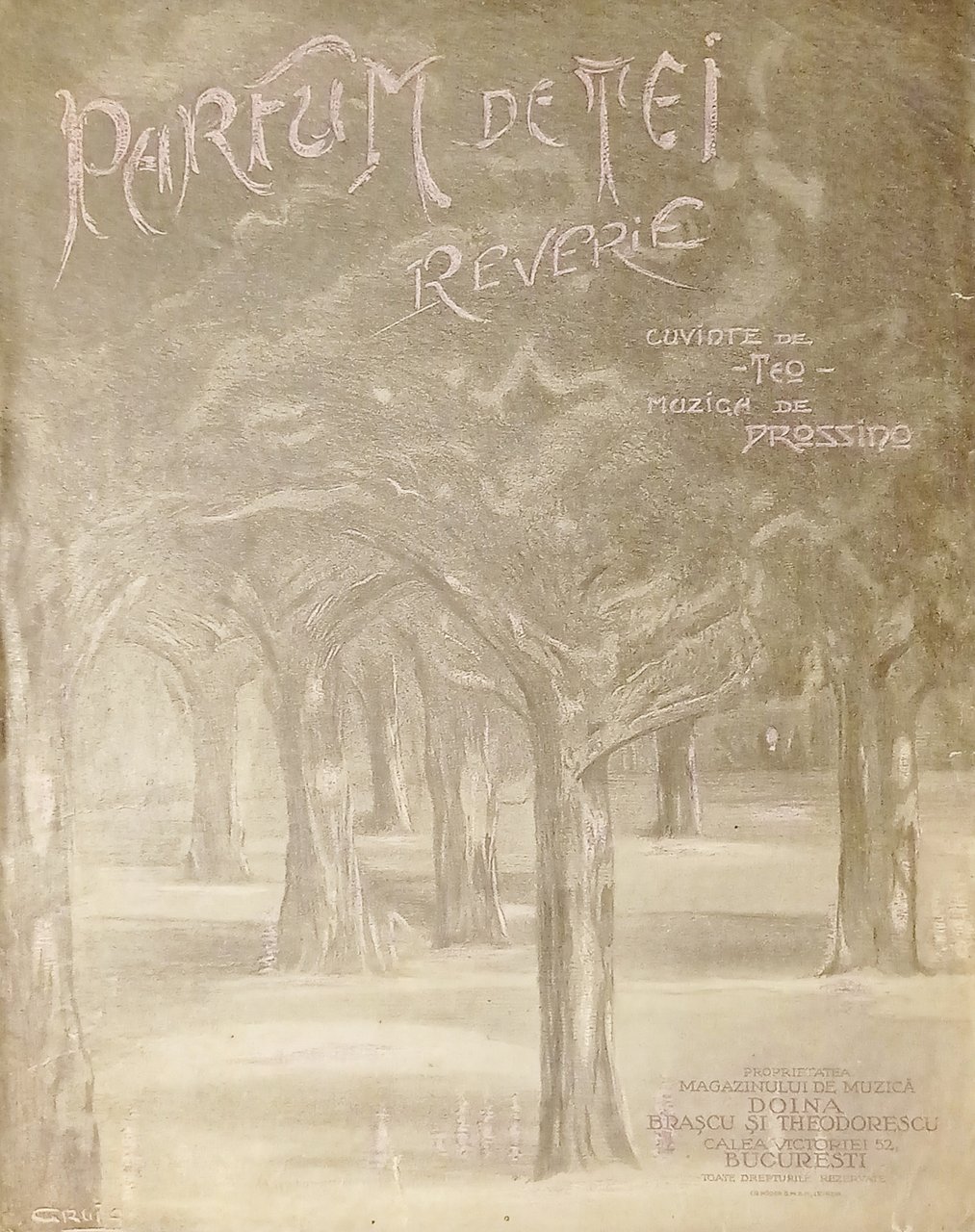 Spartiti - Parfum de Tei - Reverie de Em. M. … | Immagine principale