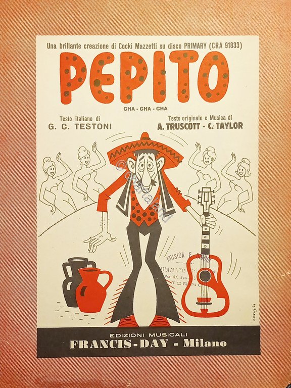 Spartiti - Pepito - Cha-Cha-Cha di G. C. Testoni e …