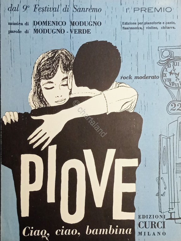 Spartiti - Piove - Rock Moderato di D. Modugno - … | Immagine Gallery 2