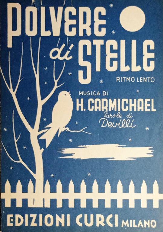 Spartiti - Polvere di Stelle - Ritmo per Canto - Mandolino o Fisarmonica - 1957