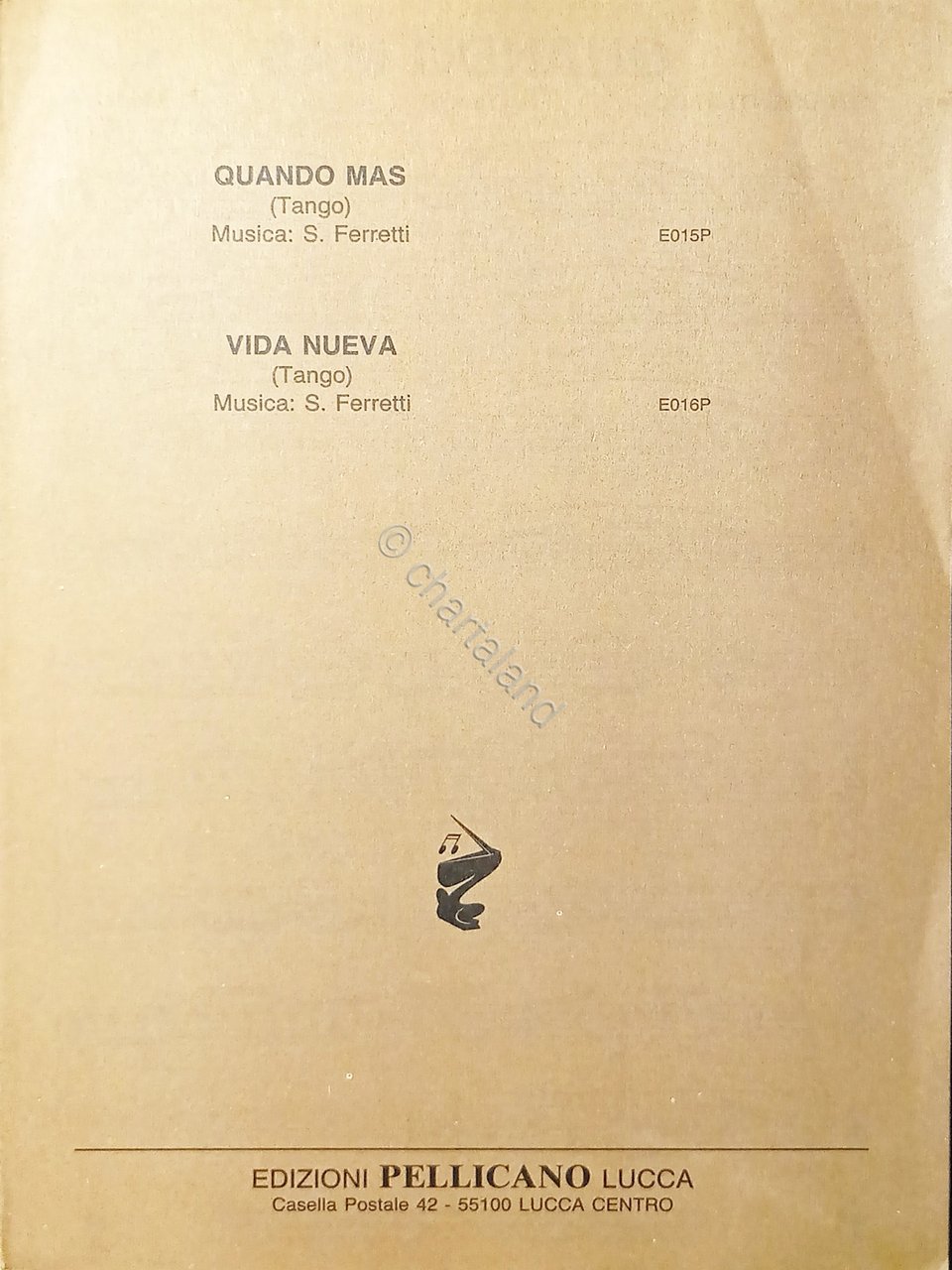 Spartiti - Quando Mas - Vida Nueva - Musica di …