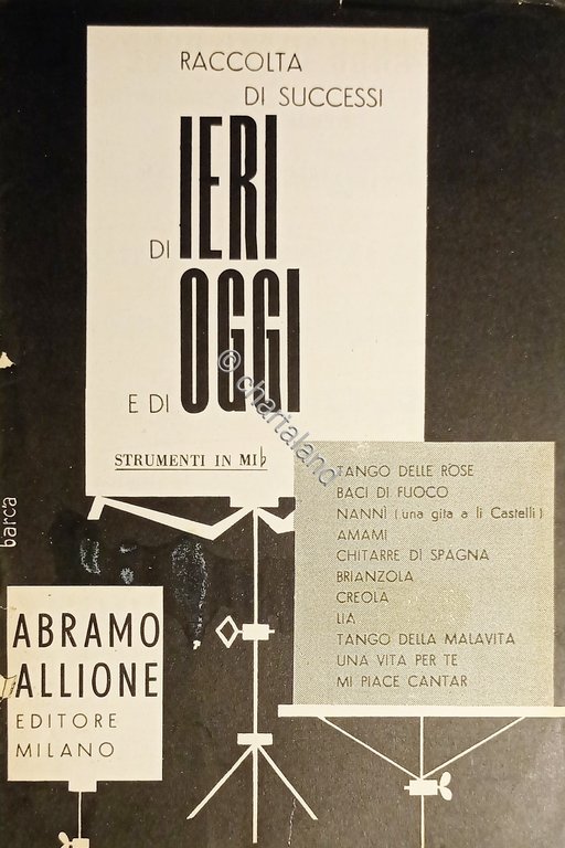 Spartiti - Raccolta di Successi Di Ieri e di Oggi …