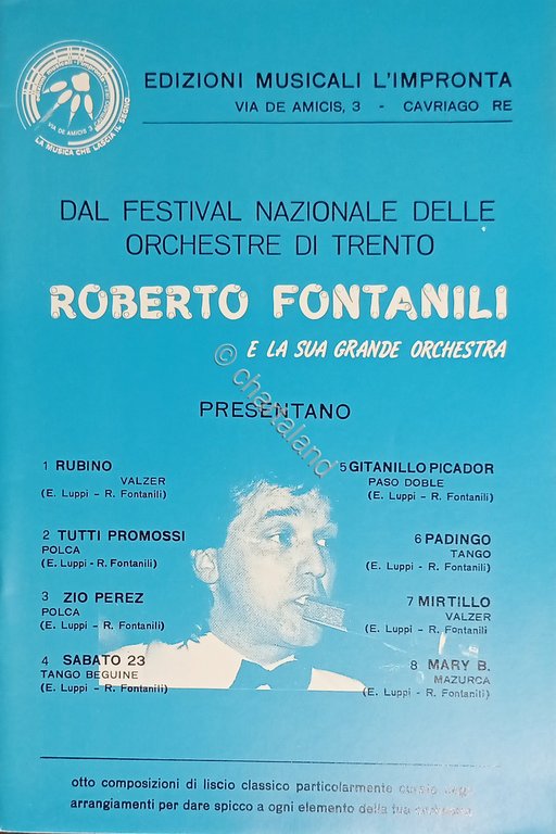 Spartiti - Roberto Fontanili e la sua Grande Orchestra - …