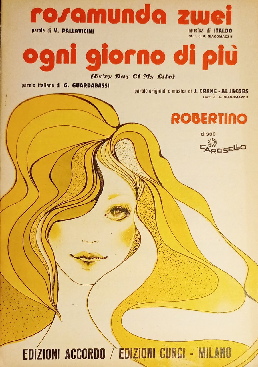 Spartiti - Rosamunda Zwei di Italdo - Ogni giorno di …