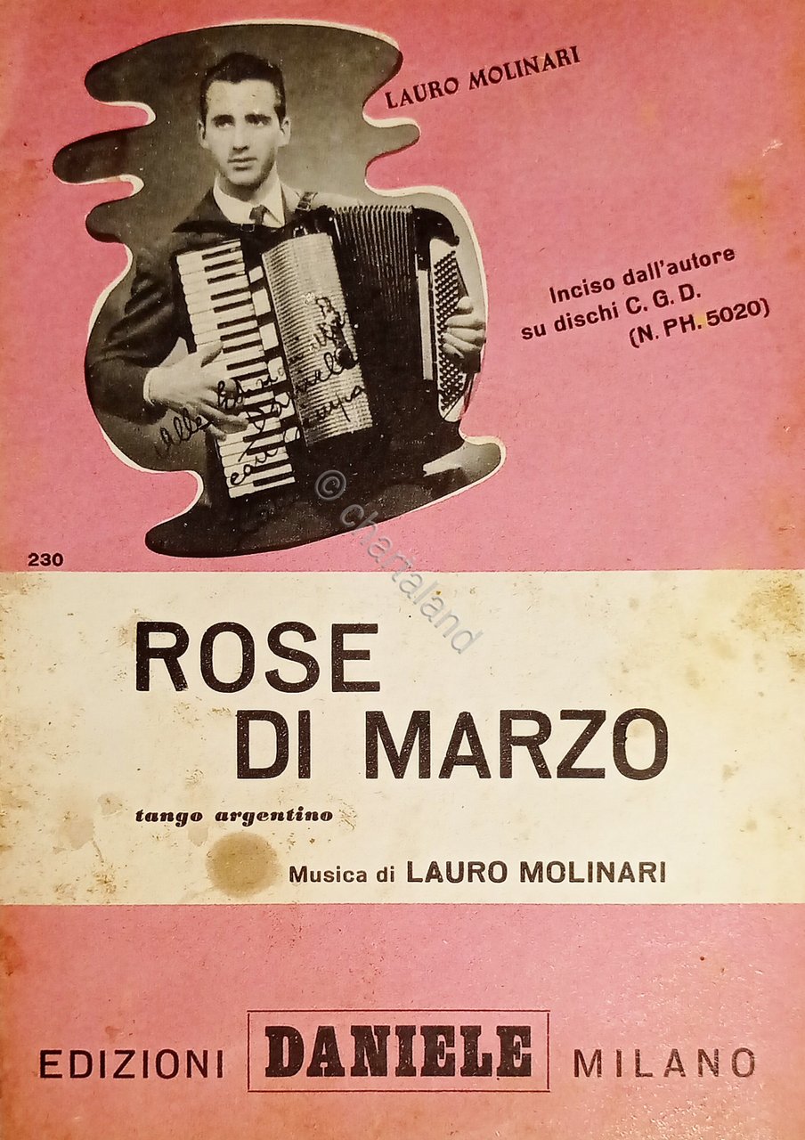 Spartiti - Rose di Marzo - Tango Argentino - Lauro … | Immagine principale
