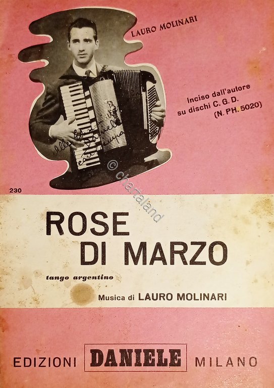 Spartiti - Rose di Marzo - Tango Argentino - Lauro … | Immagine Gallery 2