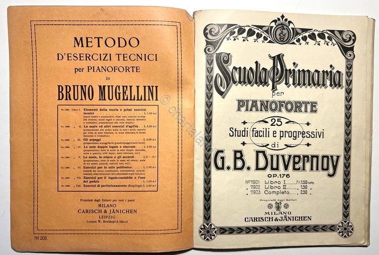 Spartiti - Scuola Primaria per Pianoforte - 25 Studi di … | Immagine Gallery 5