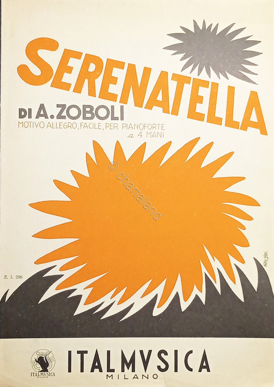 Spartiti - Serenatella di A.Zoboli - Motivo Allegro Facile per …