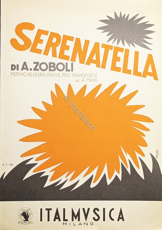 Spartiti - Serenatella di A.Zoboli - Motivo Allegro Facile per …