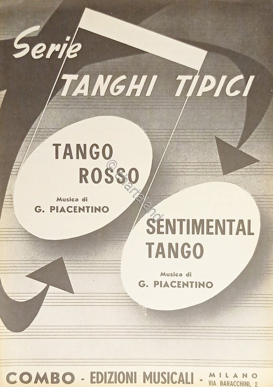 Spartiti - Serie Tanghi Tipici - Tango Rosso - Sentimentale …