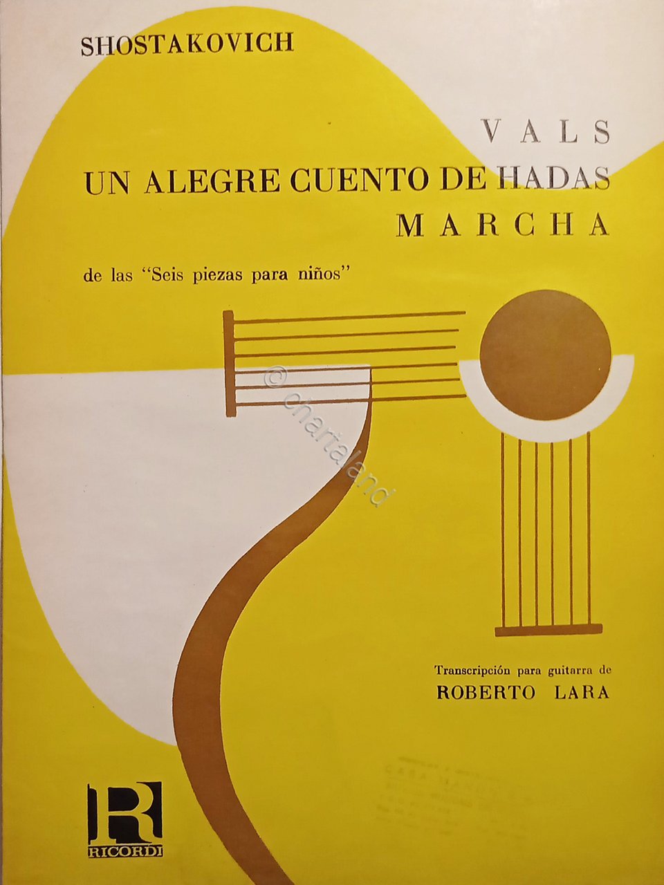 Spartiti - Shostakovich - Vals Un Alegre Cuento de Hadas …