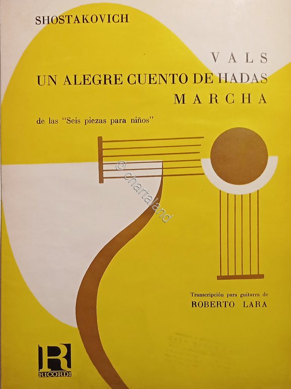 Spartiti - Shostakovich - Vals Un Alegre Cuento de Hadas …