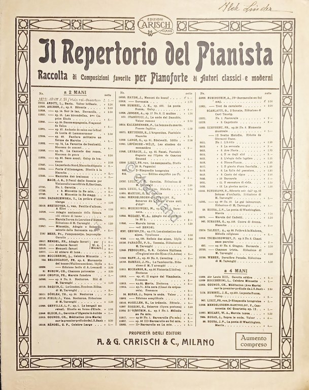 Spartiti - Si J'etais Roi - Ouverture per Pianoforte di …