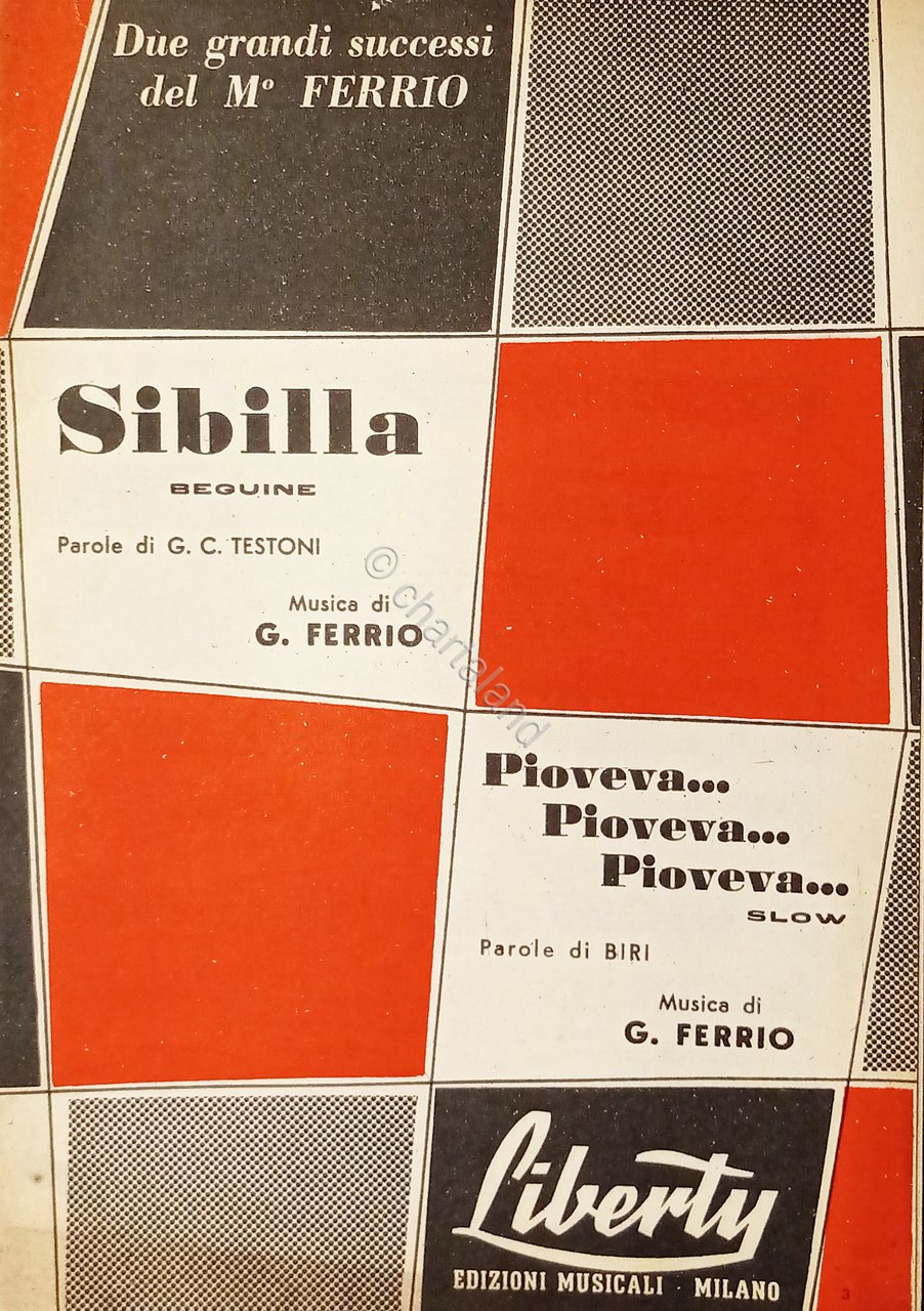 Spartiti - Sibilia (Beguine) - Pioveva...(Slow) - G. Ferrio - …