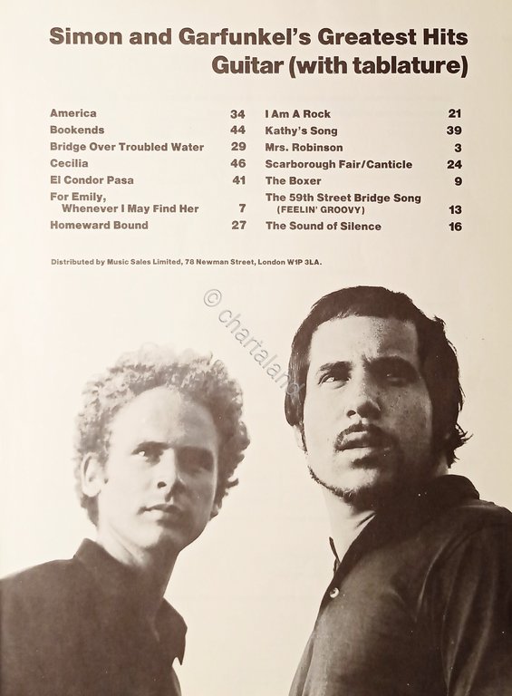 Spartiti - Simon and Garfunkel's Greatest Hits - Raccolta - …