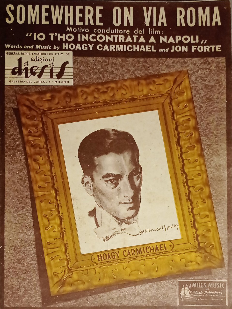 Spartiti - Somewhere on via Roma - Motivo del Film … | Immagine principale