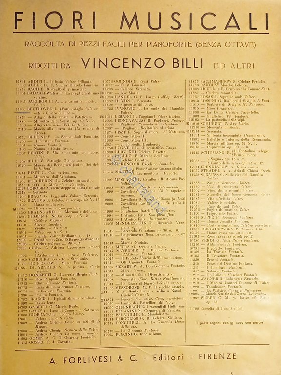 Spartiti - Sonata quasi una Fantasia di L. van Beethoven …