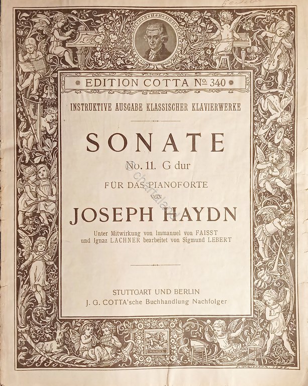 Spartiti - Sonate N. 11, G dur fur das Pianoforte …