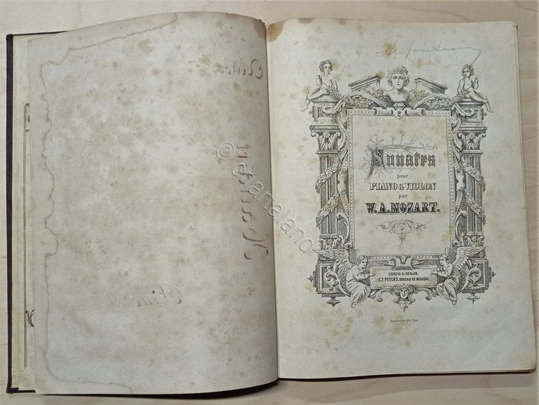 Spartiti - Sonate par W. A. Mozart - Symphonie e …