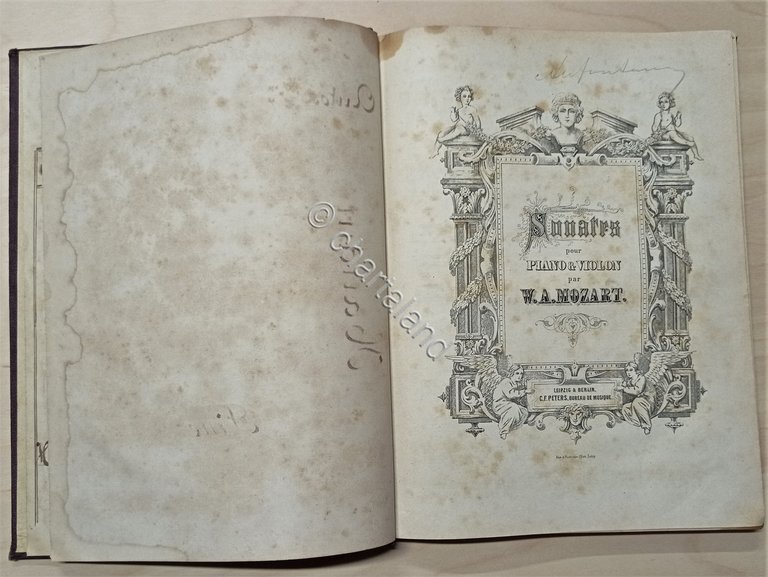 Spartiti - Sonate par W. A. Mozart - Symphonie e …