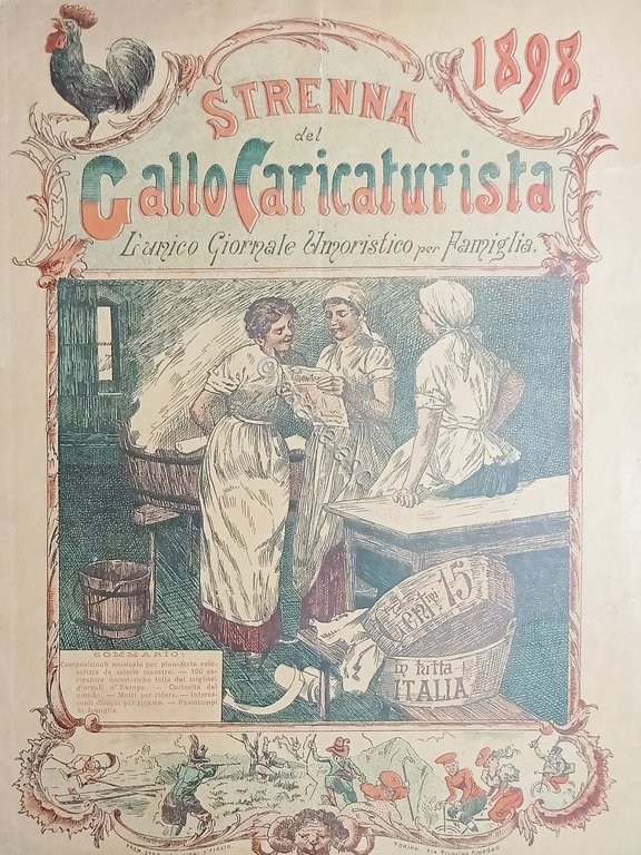 Spartiti - Strenna del Gallo Caricaturistica 1898 - Mazurka La …