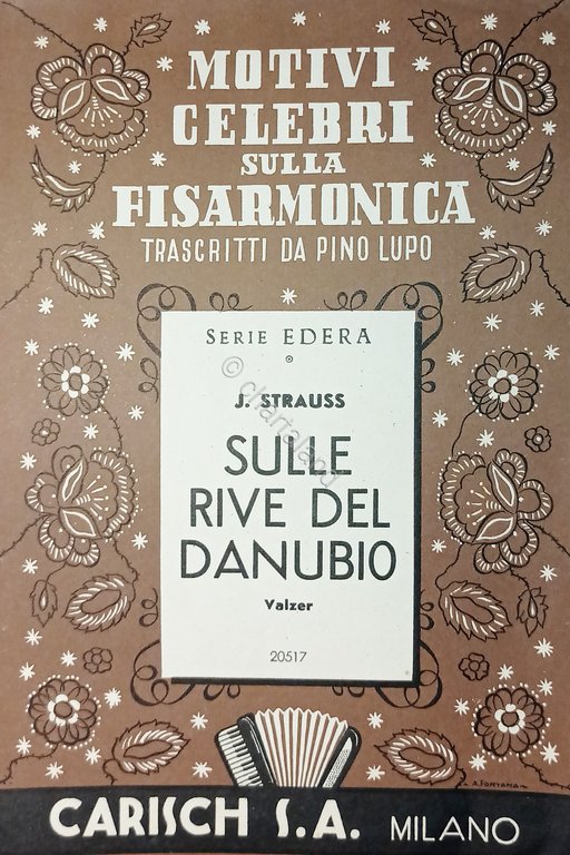 Spartiti - Sulle Rive del Danubio - Valzer di J. Strauss - Op. 814