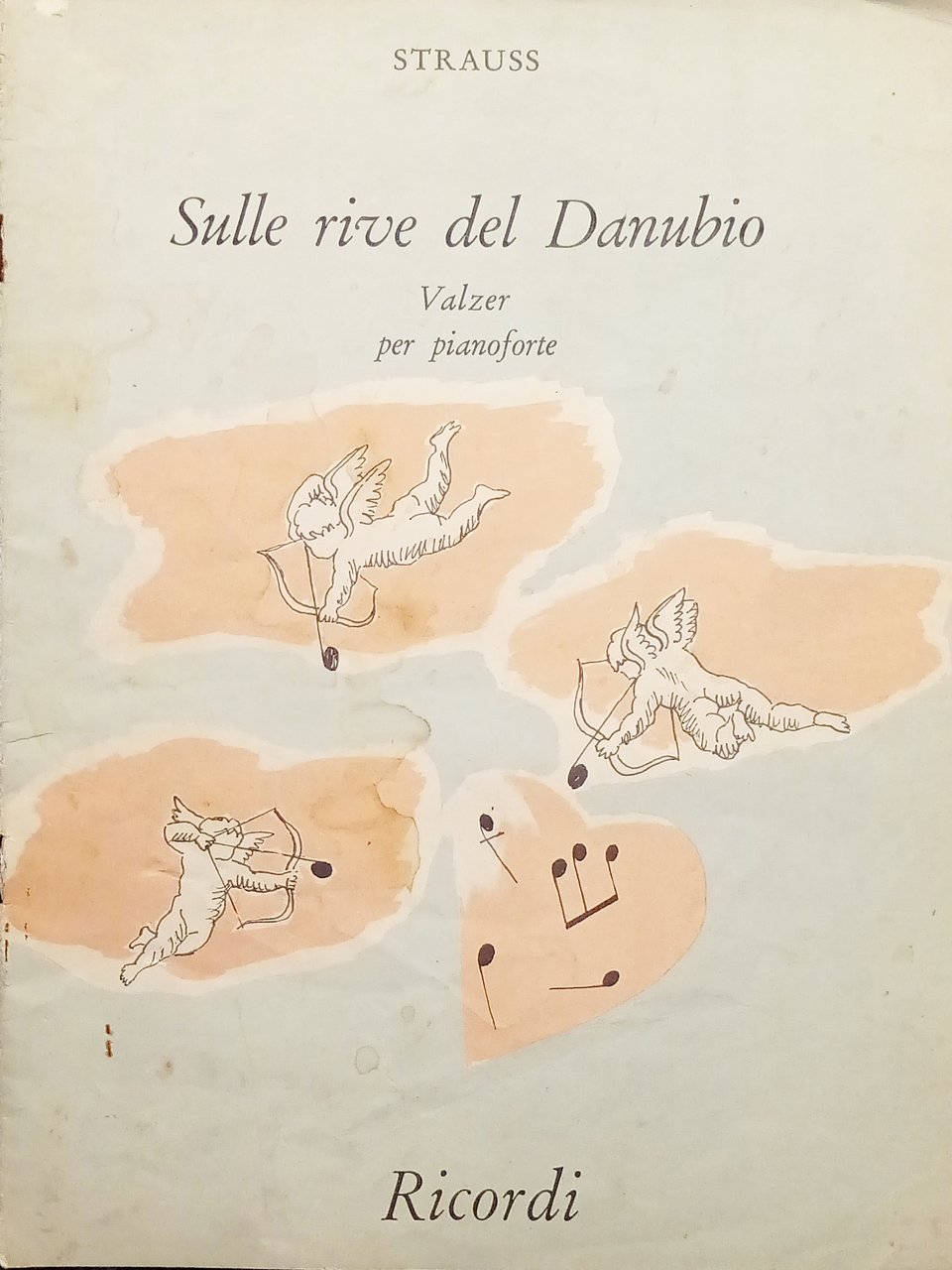 Spartiti - Sulle Rive del Danubio - Valzer per Pianoforte …