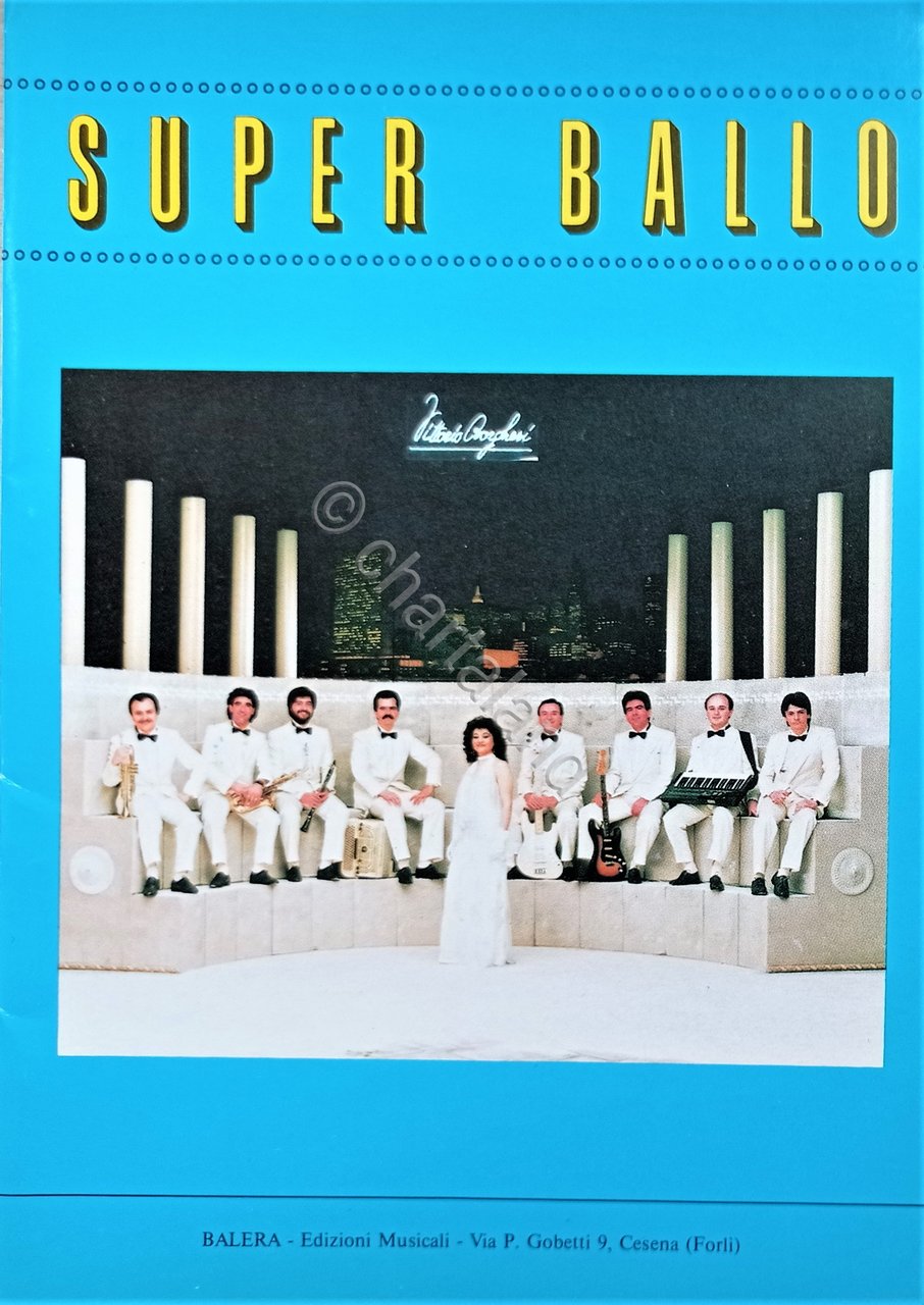 Spartiti - Super Ballo - Orchestra Attrazione Vittorio Borghesi - …