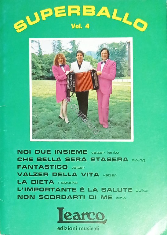 Spartiti - Superballo Vol. 4 - Musica di L. Gianferrari …