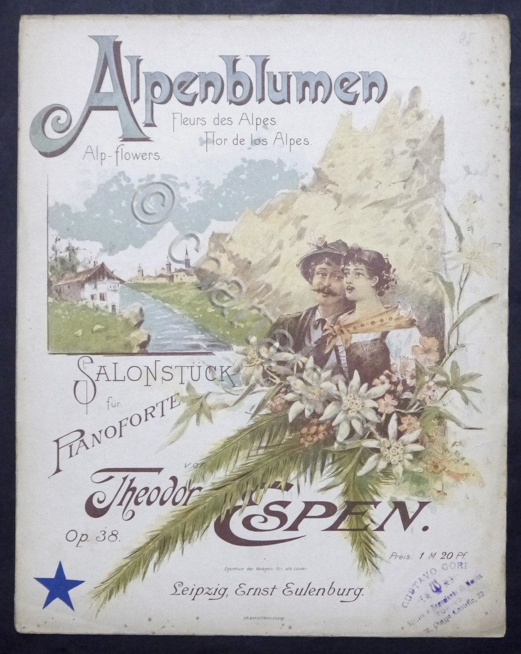 Spartiti - T. von Espen - Alpenblumen - Salonstuck fur …