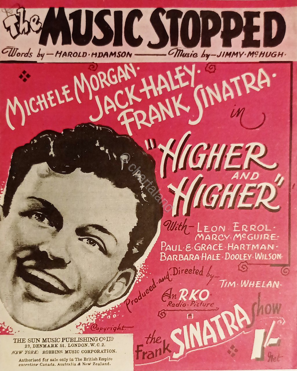 Spartiti - The Music Stopped - Higher and Higher - …