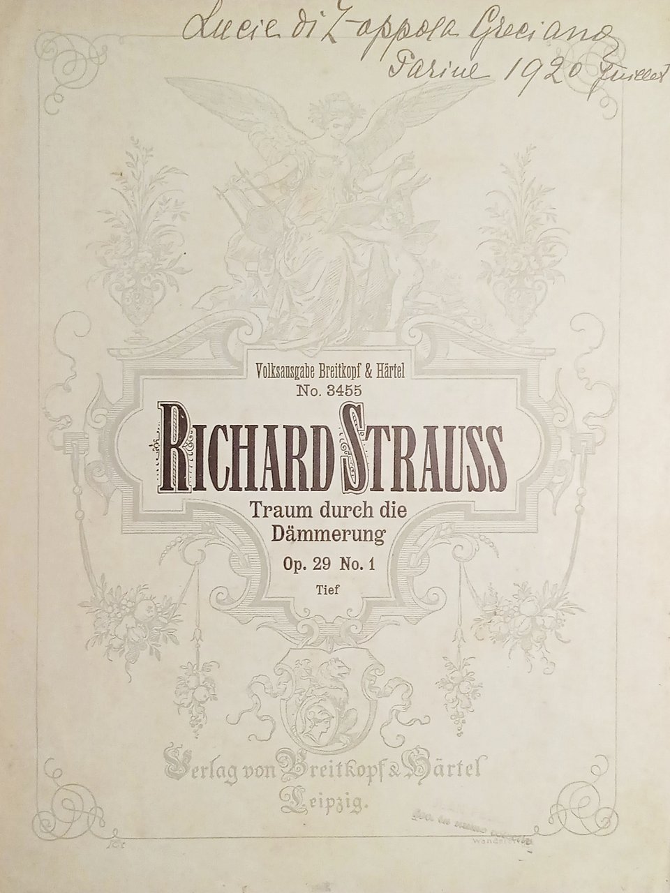 Spartiti - Traum durch die Dämmerung - Richard Strauss - …