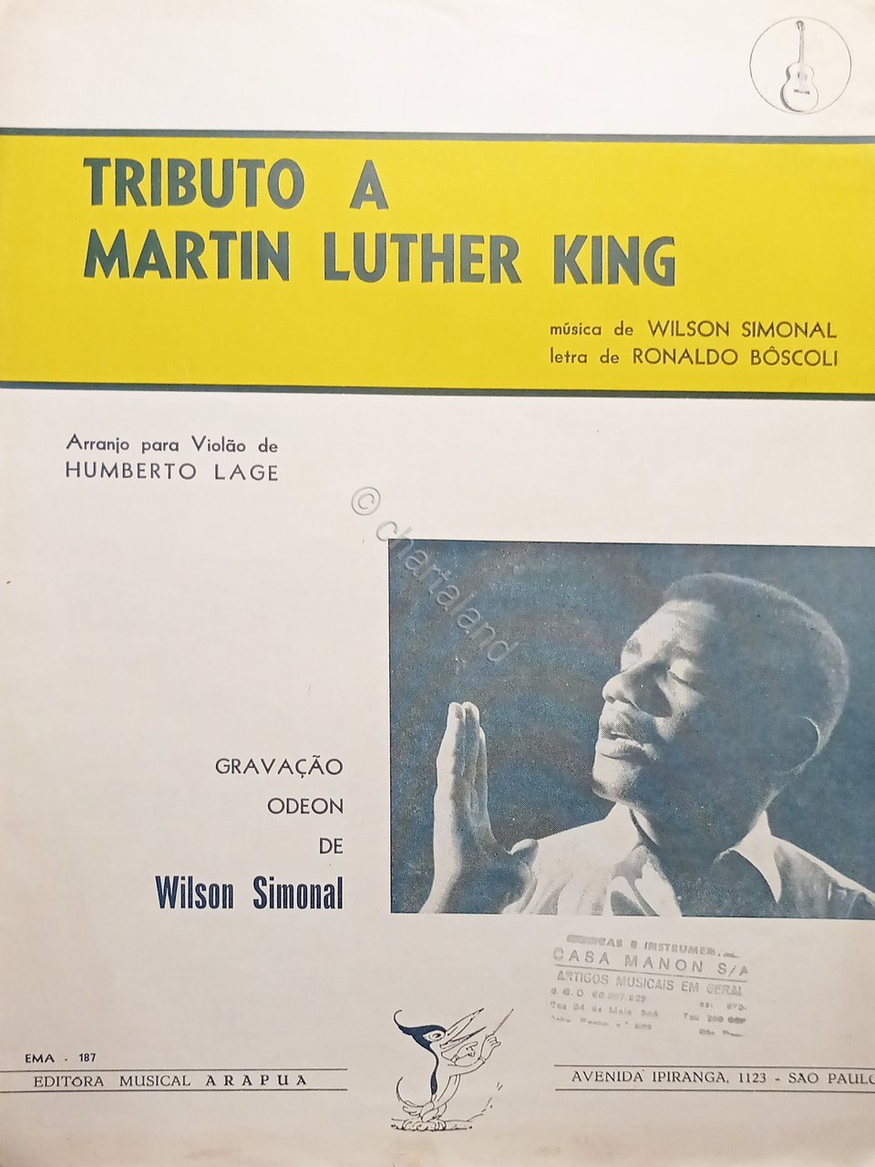 Spartiti - Tributo a Martin Luther King - Para Violao …