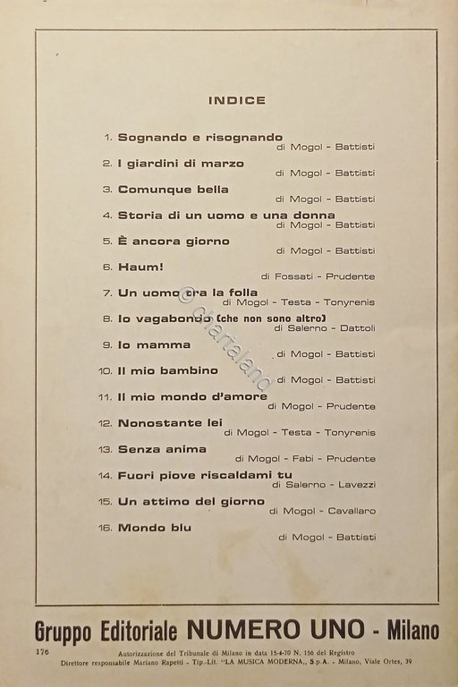 Spartiti - Trimestrale - Raccolta - Anno III - N. …