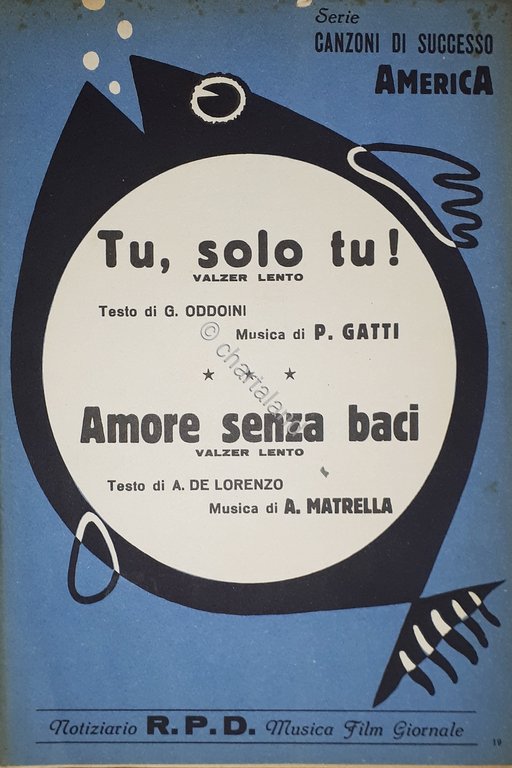 Spartiti - Tu, solo tu! - Amore senza baci - … | Immagine Gallery 2