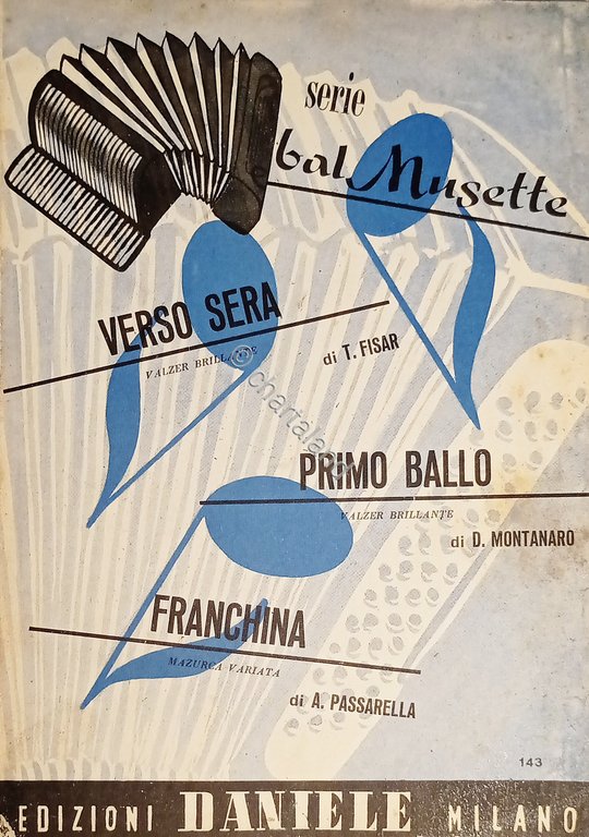 Spartiti - Verso Sera - Primo Ballo - Franchina per … | Immagine Gallery 2