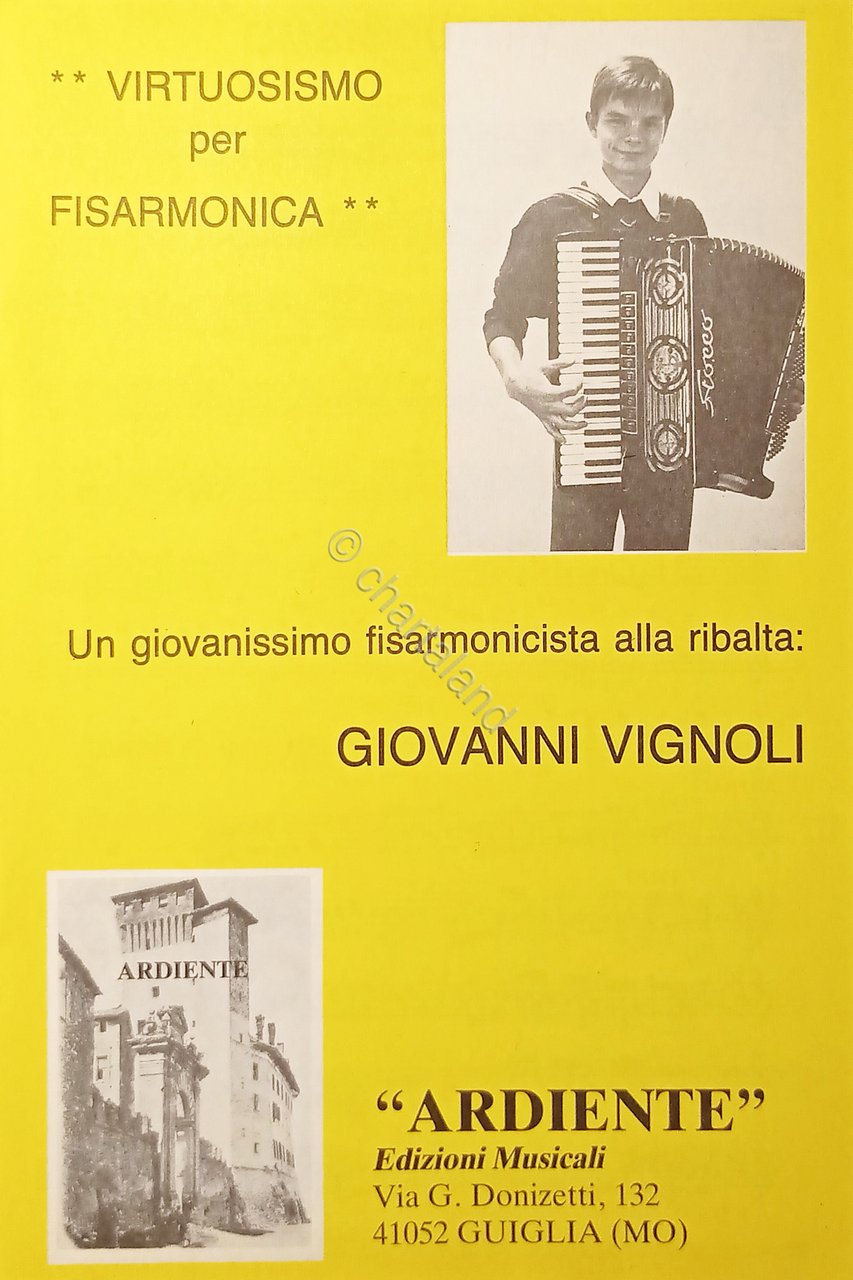 Spartiti - Virtuosismo per Fisarmonica - Giovanni Vignoli - 1979