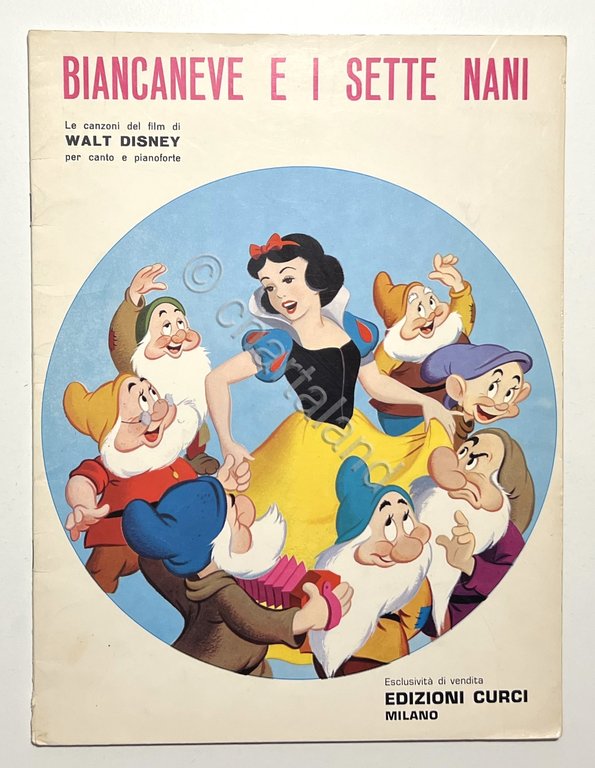 Spartiti - Walt Disney - Biancaneve e i Sette Nani …