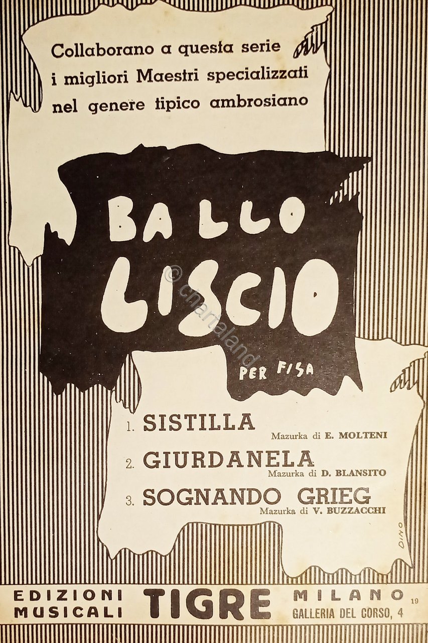 Spartiti Ballo Liscio per Fisa - Sistilla - Giurdanella - … | Immagine principale