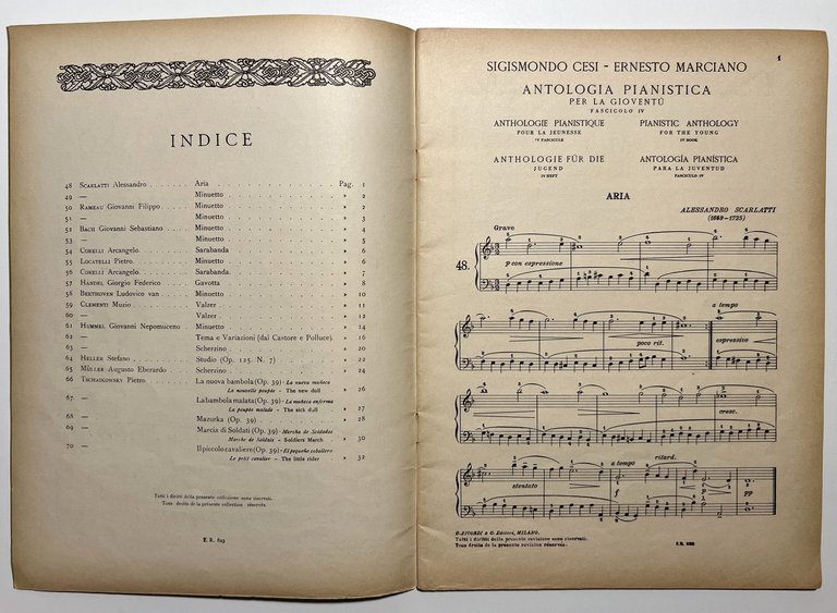 Spartiti Cesi-Marciano - Antologia Pianistica per la Gioventù IV - … | Immagine Gallery 2