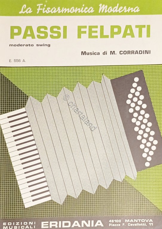 Spartiti La Fisarmonica Moderna - Passi Felpati (Moderato Swing) di …