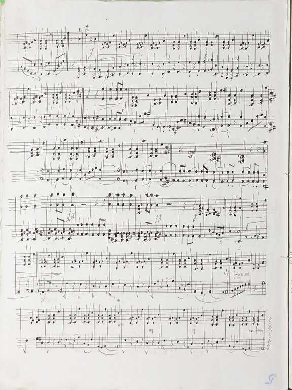 Spartiti Manoscritti - 2 Valzer e 1 Melodia per Pianoforte …