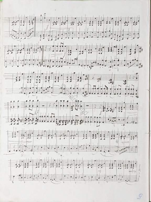 Spartiti Manoscritti - 2 Valzer e 1 Melodia per Pianoforte …