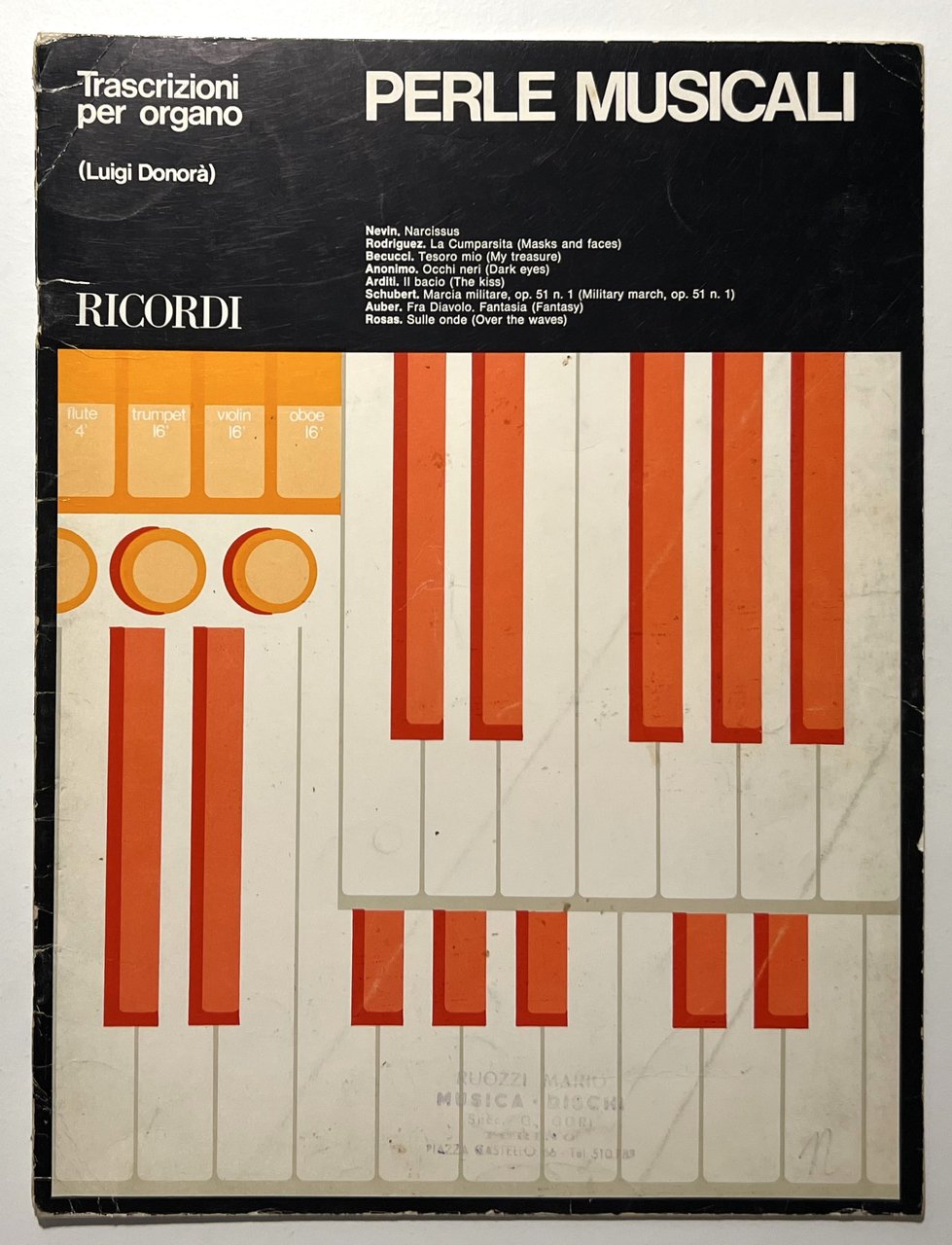 Spartiti Perle Musicali - Trascrizioni per Organo (Luigi Donorà) - … | Immagine principale