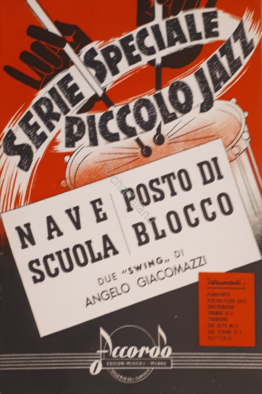Spartiti Piccolo Jazz - Nave Scuola - Posto di Blocco … | Immagine principale