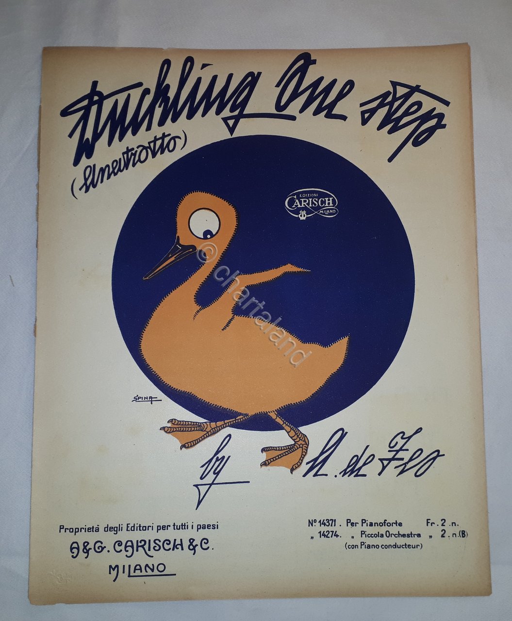 Spartito - Danckling - One - Step - Anatrotto - …