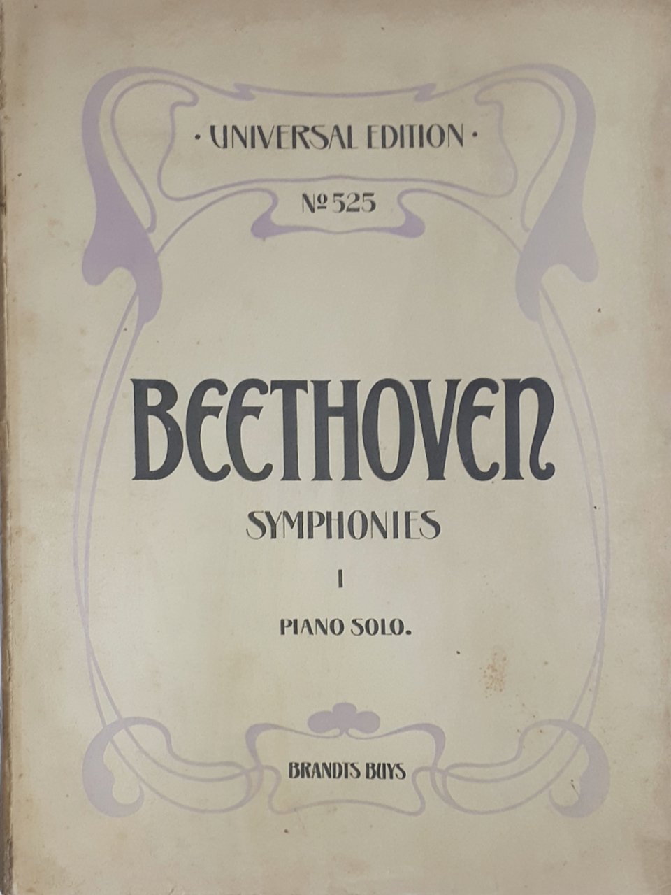 Spartito - Symphonies I von Ludwig van Beethoven für Piano …