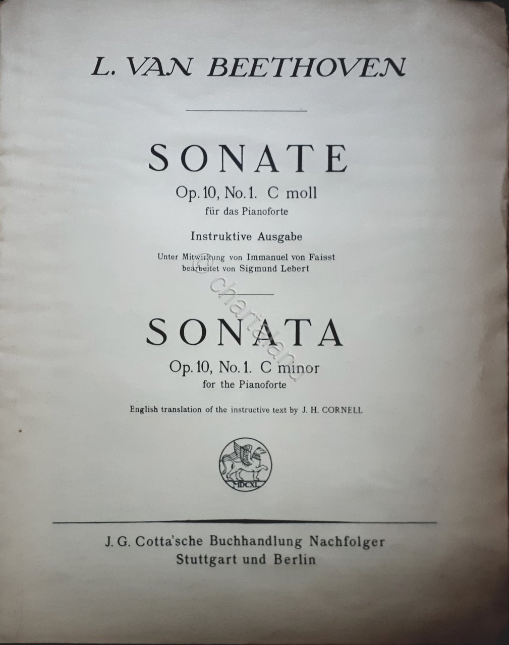 Spartito - Tre Sonate di Ludwig van Beethoven per Pianoforte …