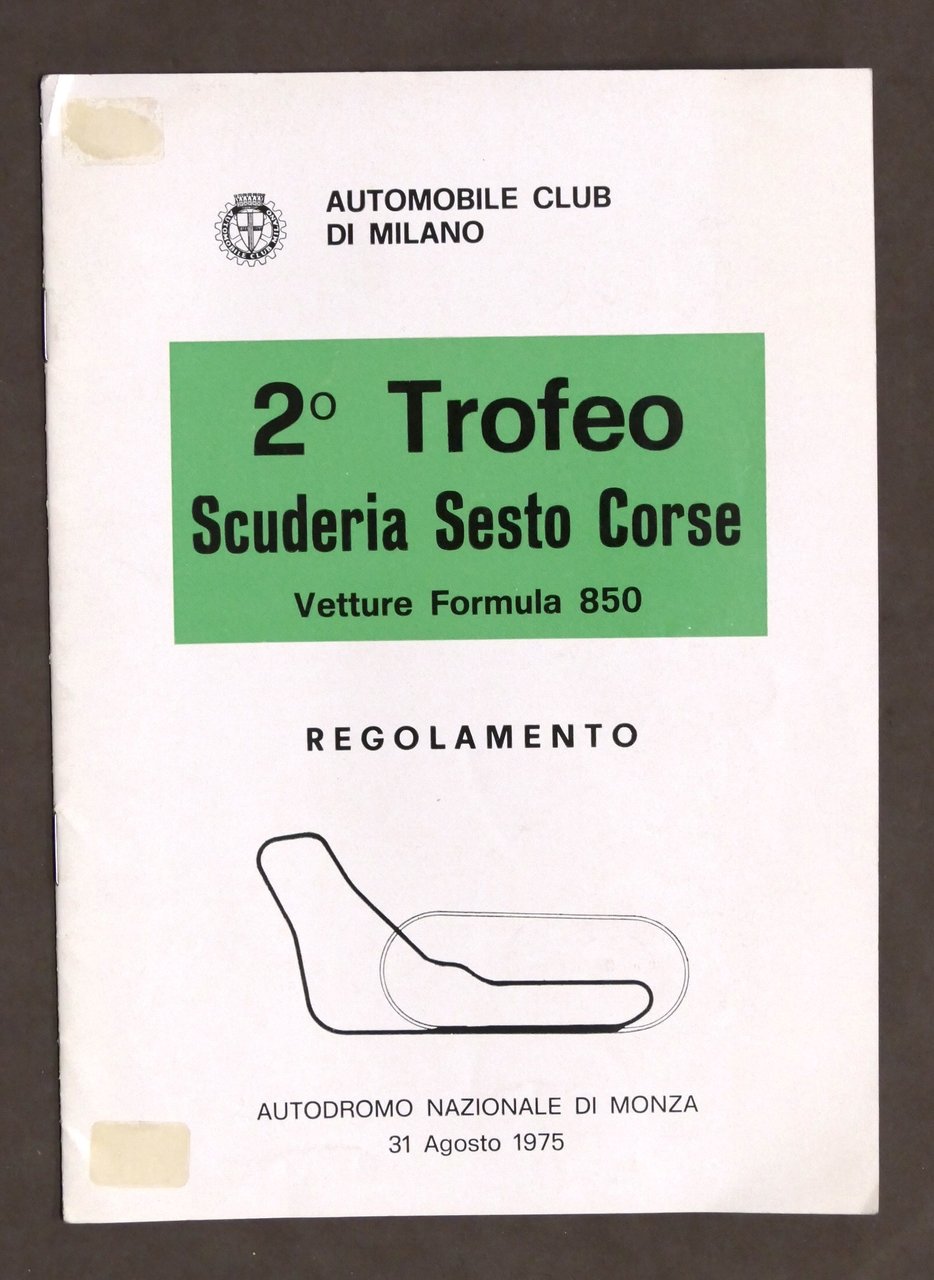 Sport - 2° Trofeo Scuderia Sesto Corse - Autodromo Monza …