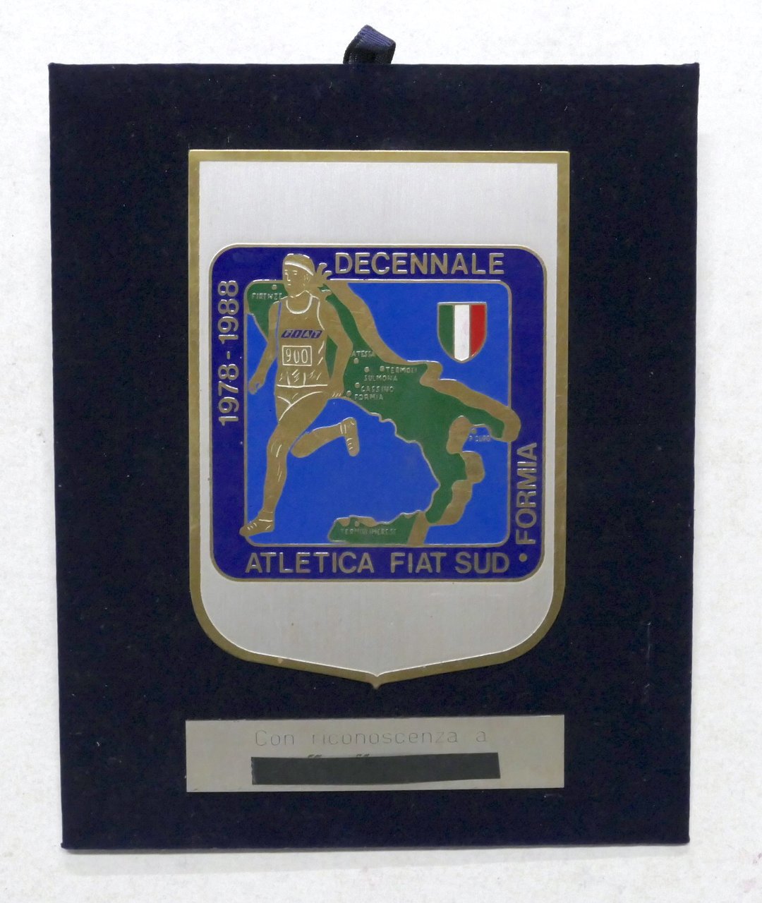 Sport - Targa Decennale Atletica Fiat Sud Formia - 1978 …